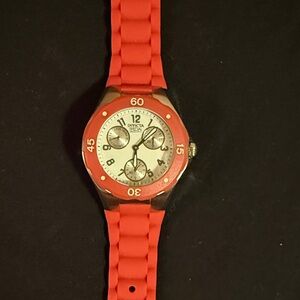 Red Invicta Watch